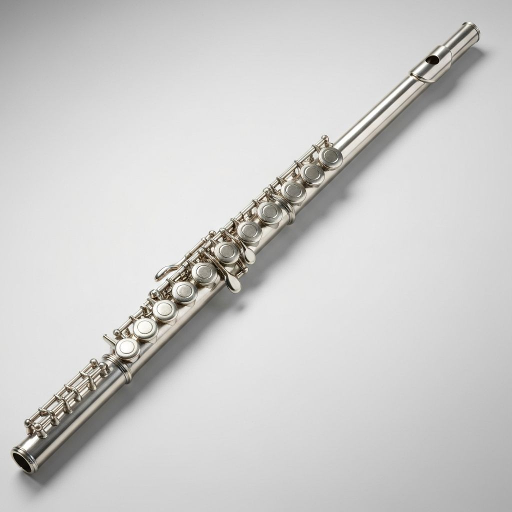 MeloCrest Nickel-Plated Flute