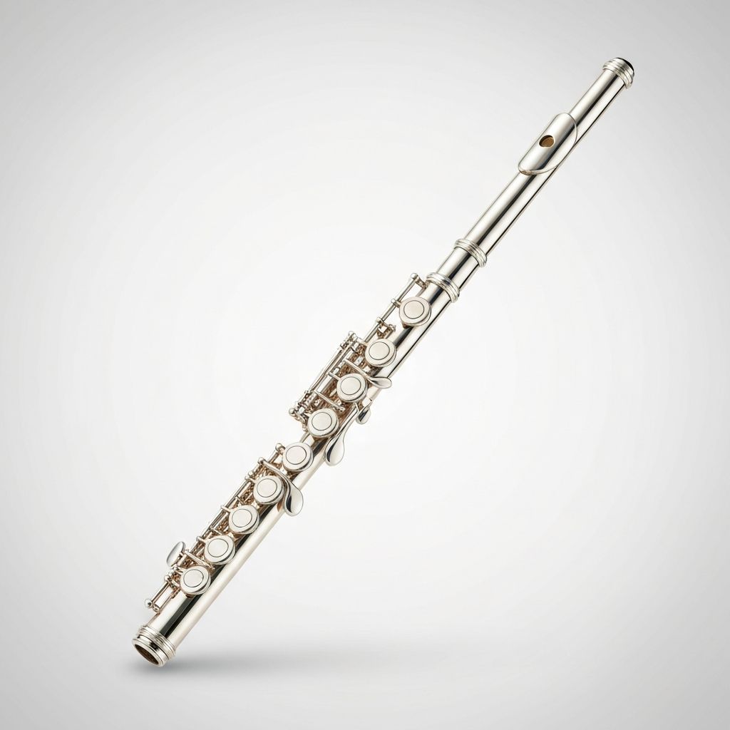 MeloCrest Silver-Plated Flute