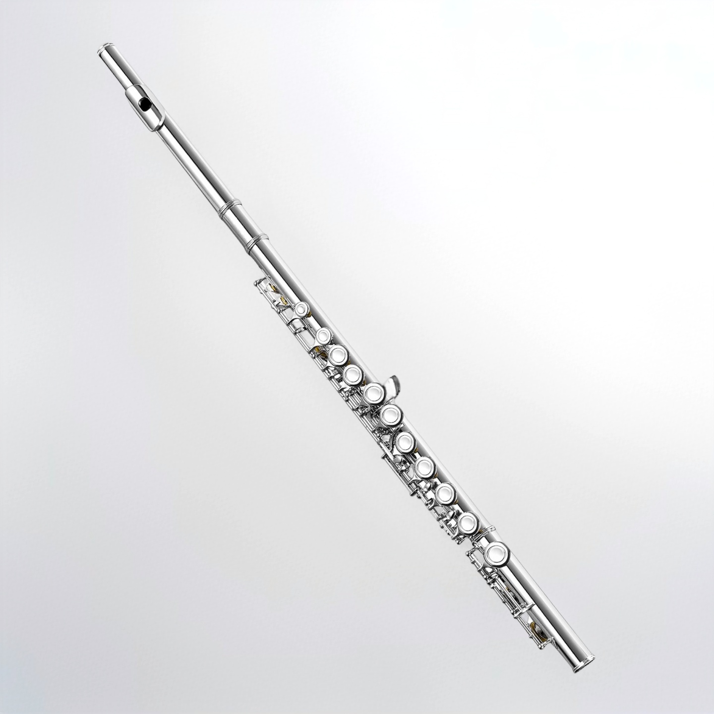 MeloCrest Nickel-Plated Student Flute